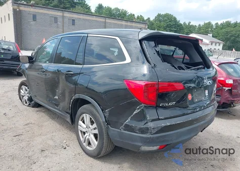 2018 Honda Pilot Lx z USA, uszkodzony, nr VIN 5FNYF6H15JB072560